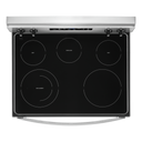 5.3 cu. ft. Whirlpool® electric range with Frozen Bake™ technology. YWFE505W0JZ