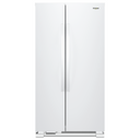 Whirlpool® 36-inch Wide Side-by-Side Refrigerator - 25 cu. ft. WRS315SNHW