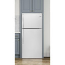 Whirlpool 28" Wide Top-Freezer Refrigerator with Freezer Temperature Control WRT134TFDW