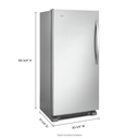 Whirlpool® 18 cu. ft. SideKicks™ All-Freezer with Fast Freeze WSZ57L18DM