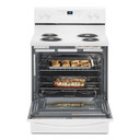 4.8 cu. ft. Whirlpool® electric range with Keep Warm setting YWFC150M0JW
