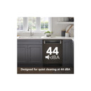 Kitchenaid® 44 dBA Dishwasher with 360° Max Jets™ Third Rack and LED Interior Lighting KDPM804KBS