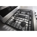 Kitchenaid® 30-Inch 5 Burner Gas Double Oven Convection Range KFGD500ESS