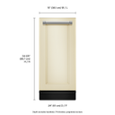 Kitchenaid® 1.4 Cu. Ft. Panel-Ready Built-In Trash Compactor KTTS505EPA