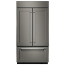 Kitchenaid® 24.2 Cu. Ft. 42" Width Built-In Panel Ready French Door Refrigerator with Platinum Interior Design KBFN502EPA Kitchenaid® 24.2 Cu. Ft. 42" Width Built-In Panel Ready French Door Refrigerator with Platinum Interior Design KBFN502EPA