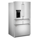 Kitchenaid® 25.8 Cu. Ft. 36" Multi-Door Freestanding Refrigerator with Platinum Interior Design KRMF706ESS Kitchenaid® 25.8 Cu. Ft. 36" Multi-Door Freestanding Refrigerator with Platinum Interior Design KRMF706ESS