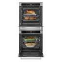 Kitchenaid® 24" Smart Double Wall Oven with True Convection KODC504PPS