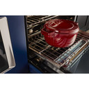 KitchenAid® 48'' Smart Commercial-Style Dual Fuel Range with Griddle KFDC558JIB