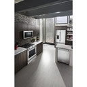 Kitchenaid® 23.8 cu. ft. 36" Counter-Depth French Door Platinum Interior Refrigerator with PrintShield™ Finish KRFC704FPS