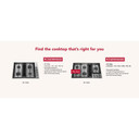 Kitchenaid® 36" 5 Burner Gas Downdraft Cooktop KCGD506GSS