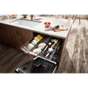 Kitchenaid® 44 dBA Dishwasher in PrintShield™ Finish with FreeFlex™ Third Rack KDPM604KPS