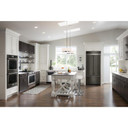 Kitchenaid® 24.2 Cu. Ft. 42" Width Built-In Stainless French Door Refrigerator with Platinum Interior Design KBFN502EBS