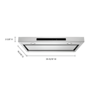 Kitchenaid® 36 Low Profile Under-Cabinet Ventilation Hood KVUB406GSS