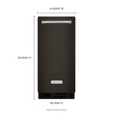 Kitchenaid® 15'' Automatic Ice Maker with PrintShield™ Finish KUIX535HBS