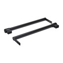 Top Freezer Refrigerator Handle Kit, Black W10721893
