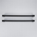 French Door Refrigerator Handle Kit, Black W10716733
