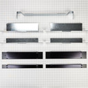 Built-In Oven/Microwave/Coffee Machine Side Trim Cover Kit, Black/Noir W11290015