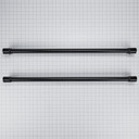 SxS Refrigerator Handle Kit, Black W10715319 SxS Refrigerator Handle Kit, Black W10715319