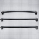 French Door Refrigerator Handle Kit, Black W10716730