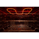 Whirlpool® 30-inch Smart Electric Smart Range with Air Cooking Technology, No Preheat Air Fry, High Speed Preheat Oven, WipeClean™ Coating, and Steam/Self Clean YWFES7530RB