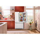 Kitchenaid® 20 cu. ft. 36-Inch Width Counter-Depth French Door Refrigerator with Interior Dispense KRFC136RWH