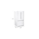 Whirlpool® 36-Inch Wide Counter-Depth French Door Bottom Mount Refrigerator - 20 cu. ft. WRFC2036RW
