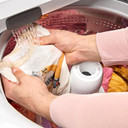 Whirlpool® 5.2 Cu. Ft. I.E.C. Top Load Agitator Washer with Built-In Faucet WTW5025SW