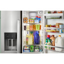 Whirlpool® 36-inch Counter Depth Side-by-Side Refrigerator with Prep & Store Bins WRSC6536RZ