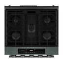 Kitchenaid® 5.0 Cu. Ft. Smart Slide-in Gas Range with Convection Cooking Modes and 2-in-1 Burner KSGS530SJP