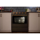 Kitchenaid® 5.0 Cu. Ft. Smart Slide-in Gas Range with Convection Cooking Modes and 2-in-1 Burner KSGS530SBE