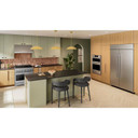 Kitchenaid® 30 Cu. Ft. 48" Built-In Side-by-Side Refrigerator with Platinum Interior KBSN748SPS