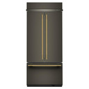Kitchenaid® 20.8 Cu. Ft. 36" Built-In French Door Bottom Mount Refrigerator with Platinum Interior KBFN536SBE