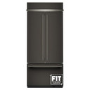 Kitchenaid® 20.8 Cu. Ft. 36" Built-In French Door Bottom Mount Refrigerator with Platinum Interior KBFN536SBE