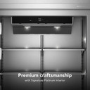 Kitchenaid® 20.8 Cu. Ft. 36" Built-In Bottom Mount Refrigerator with Platinum Interior KBBL336SPS