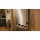 Kitchenaid® 20.8 Cu. Ft. 36" Built-In Bottom Mount Refrigerator with Platinum Interior KBBL336SPS