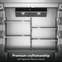 Kitchenaid® 24.2 Cu. Ft. 42"" Built-In French Door Bottom Mount Refrigerator with Platinum Interior KBFN542SPS
