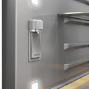 Kitchenaid® 30 cu. ft. French Door Refrigerator with Interior Water and Ice and FreshChill™ Full-Width Refrigerated Drawer KRMF336SPS