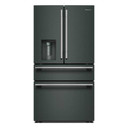 Kitchenaid® 29 cu. ft. French Door Refrigerator with Exterior Water and Ice and FreshChill™ Full-Width Refrigerated Drawer KRMF436SJP