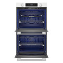 Kitchenaid® 30-inch Smart Electric Double Wall Oven with Assisted Cooking Modes - White KOED730SWH
