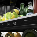 Kitchenaid® 24" Beverage Center with Glass Door and Metal-Front Racks KUBL524SSB