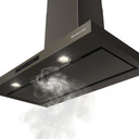 KitchenAid® 36-inch Wall-Mount, 4-Speed Canopy Hood KVWC736SBE