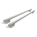 Stainless Steel Handle Hardware Accessory Kit for KitchenAid® Side by Side Refrigerator W11777161