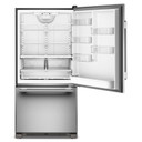Kitchenaid® 22 Cu. Ft. 33-Inch Standard-Depth Bottom Mount Refrigerator with Right Door Swing KRBR133SPS