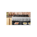 Kitchenaid® 48-Inch 6 Burner Commercial-Style Dual Fuel Range with Griddle KFDD948SSS