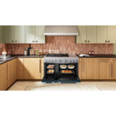 Kitchenaid® 48-Inch 6 Burner Commercial-Style Dual Fuel Range with Griddle KFDD948SAG
