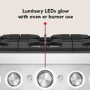 KitchenAid® 36-Inch 6 Burner Commercial-Style Dual Fuel Range with No Preheat Air Fry Mode KFDS936SSS
