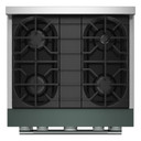 KitchenAid® 30-Inch 4 Burner Commercial-Style Gas Range with No Preheat Air Fry Mode KFGS930SJP
