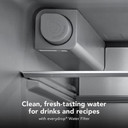 Kitchenaid® Counter-Depth French Door Refrigerator with Internal Water Dispenser KRFC336SPS