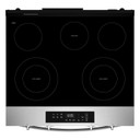 Whirlpool® 30-inch Electric Smart Range with No Preheat Mode and Steam Clean YWSES3330TS