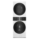 Whirlpool® Smart ENERGY STAR® Front Load Laundry Tower with FreshFlowTM Vent System and UV Clean Technology 5.2 cu. ft. I.E.C. Washer & 7.4 cu. ft. Gas Dryer WGF5727TW